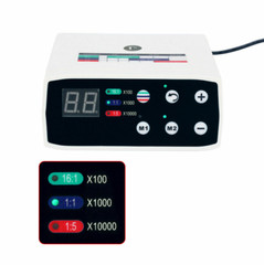 NSK Style Dental Brushless LED Electric Micro Motor/1:5 Increasing Handpiece
