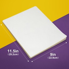 200 Pack 3 Mil 9 x 11.5″ Letter Size Thermal Laminating Laminator Pouches Sheets