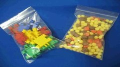 Clear Reclosable Zip Seal Bag Plastic 4 Mil Lock Bags Jewelry Zipper Baggie 4Mil