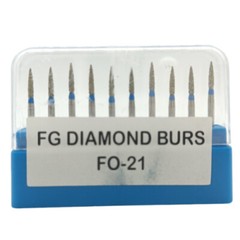 Dental FG Diamond Burs for High Speed Handpiece Friction Grip 5pcs/pack