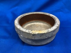 UNBRANDED 4″ MALLEABLE IRON THREADED PIPE CAP