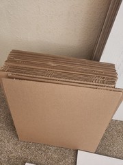 23 LP Record Album Mailers Book Box Variable Depth & 44 Mailer Insert Pads