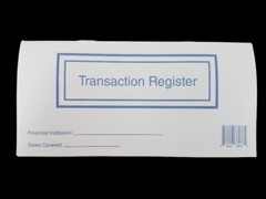 1 Checkbook Transaction Registers 2025 2026 2027 Calendar Check Book Register
