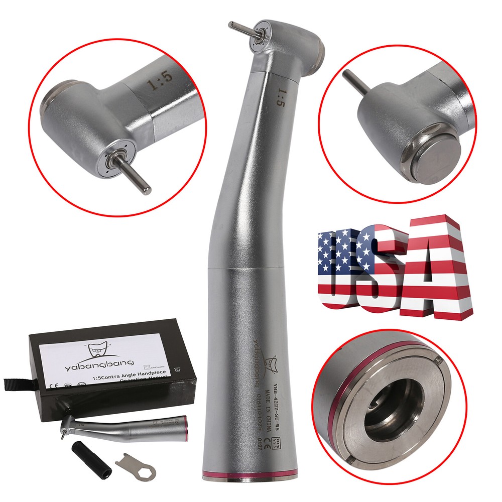 NSK Style Dental Brushless LED Electric Micro Motor/1:5 Increasing Handpiece