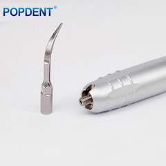Dental Ultrasonic Air Perio Scaler Handpiece Hygienist 2 4-Holes 3 Tips POPDENT