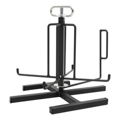 100LBS Cable Dispenser Floor Stud Mount Wire De-Reeler For Electrical Industrial