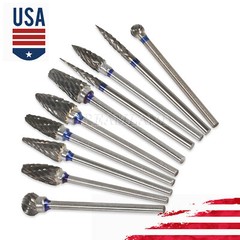 10Pcs/Set Dental The Original Bur Diamond Tooth Drill Bit Set Assorted 2.35mm