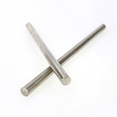 Nickel Silver Round Rod Ø3-20mm CuNiZn Alloy Solid Bar Custom Cut Alloy L:100mm