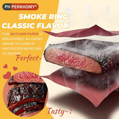 Pink Butcher Paper Roll 18″ X 1200″ (100′) for Smoker BBQ Grilling Smoking Meat