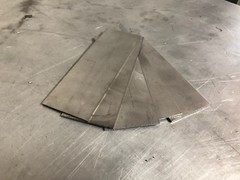 2 Pieces – Titanium Plate 6AL4V 2″ x 6″ X .087″