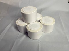 5PK Direct Thermal 2.25X1.25 1000/RL Perforated Labels For Zebra LP2844 & Rollo
