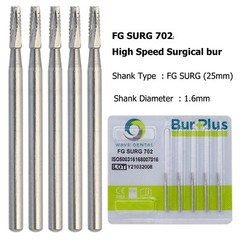 Wave Dental Surgical Bur Long 557L 702L 701 558 556 Carbide Burr 25mm High Speed