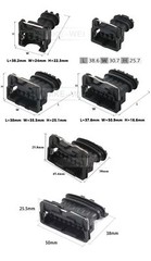 2/3/4/5/6/7 Pin TE/AMP/TYCO Junior Power Timer Car Socket Female Connector Plug