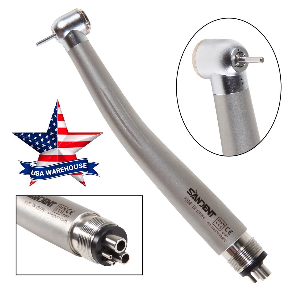 Dental High Speed Handpiece 2/4 Holes NEW Air Turbine Single water spray