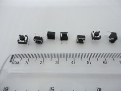 10 Pcs Pack Lot 6x6x4.3mm Momentary Push Micro Button Tactile Switch DIP 4 Pins