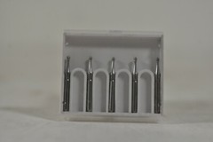 15 Pack 801-012-M Round Medium Grit Johnson Promident Dental Diamond Burs