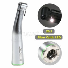 Dental Implant Handpiece 20:1 Reduction Fiber Optic LED/No LED Contra Angle NSK