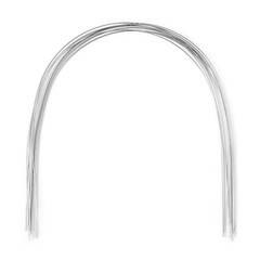 100PCS JMU Ortho Archwire Stainless Steel Natural Round 0.012-0.020″ Upper/Lower