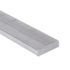 1/2″ x 2-1/2″ Aluminum Flat Bar, 6061 Plate, 24 Inch Length, T6511, 0.5″