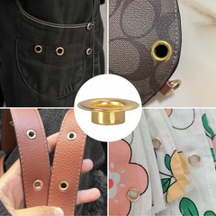 3/8” Size 2 Grommet & Washers Kit Leather Bags Poster Banner Eyelets 1000 Pack