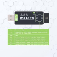 1Set Industrial FT232RL Chip UART Serial Module USB to TTL Converter STC 5V/3.3V