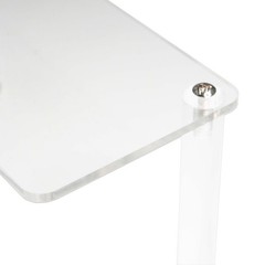 Clear Acrylic Multiplatform Display Stand – 6 Platform Tiered Riser