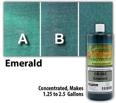 Professional Easy to Apply Water Based Concrete Stain – Emerald
