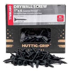 Huttig Grip 1 in x 6 Drywall Screw Coarse Thread Phillips Drive 1 lb 333 Screws