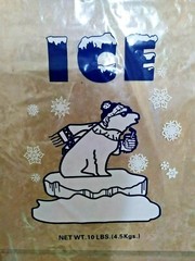 10 LB LBS Commercial Ice Bag Bags Drawstring 10/25/50/100/150/200/…/500/1000