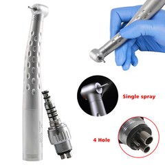 Dental High Speed Handpiece Push Spray with 4 Holes Quick Coupler Swivel