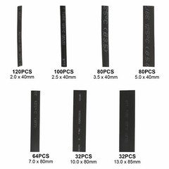 508pcs Heat Shrink Tubing Wire Wrap Assortment Set Waterproof Electrical Cable