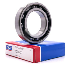 SKF 6008 Z BALL BEARING, METAL SHIELDED ONE SIDE 40x68x15mm