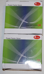 Power Factor Savor plug ins 8- Pack Lot of 2 NEW Electricity Saving Plug