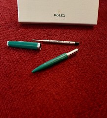 Rolex Green Emerald Emblem Twist Ballpoint Pen AD VIP Gift Original Guaranteed