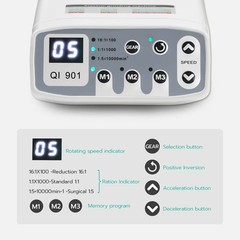 Dental LED Brushless fit 1:1/1:5/16:1 Electric Micro Motor Internal E-type 4H US