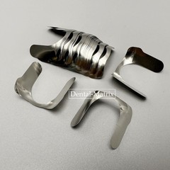 30/50p Dental Contoured Anterior Matrix Bands Restoration Strip Twin Matrices M8