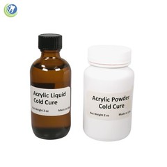 Dental Lab Dentist Self Cure Curing Acrylic MINI KIT Light Pink Veined 2oz:2oz