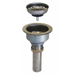 Sani-Lav 1011 Strainer, Ss, Size 3-1/2 In. To 4 In.