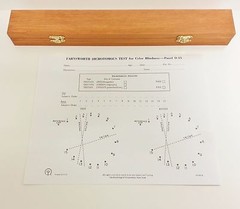 Farnsworth Munsell D-15 Color Vision Test With Test Sheet & Manual.