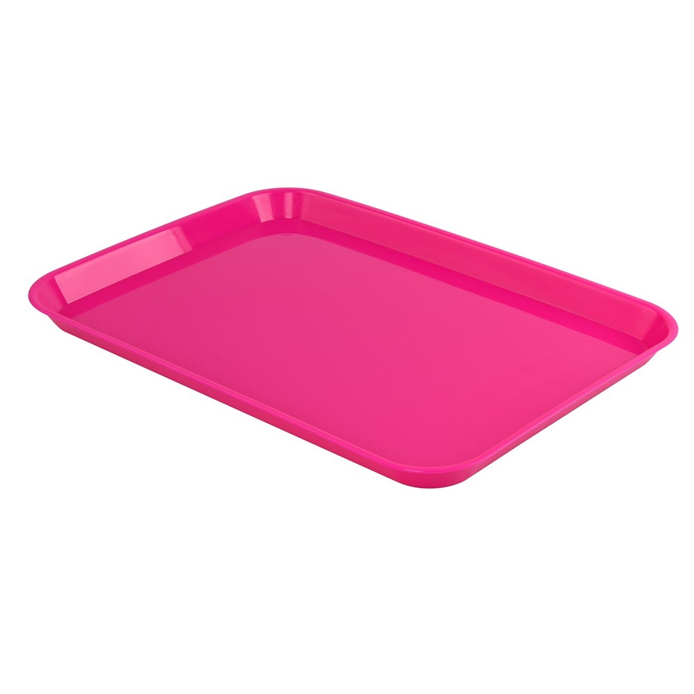 Dental Instrument Tray Autoclavable Plastic Flat Setup Tray Size B Anti-Skid