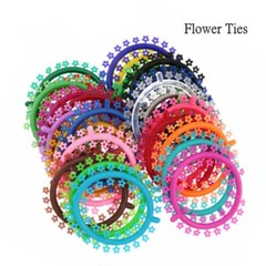 Dental Orthodontic Cartoon Ligature Ties Bands Braces O-Ring Mickey Cat Flower