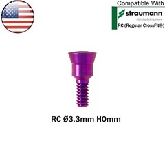 US Dental Healing Abutment NC/RC Healing Closure Caps Fit Straumann ITI BL/BLT