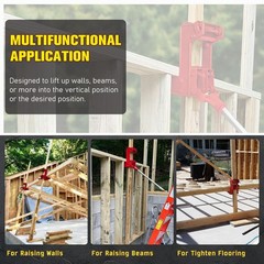 2 Pack Wall Jack, Portable Wall Jacks for Framing, Use with 1-1/2 X 3-1/2 in …