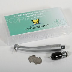 10X NSK Style Dental High Speed Handpiece & Quick Coupler 4Hole YBNK4 USPS