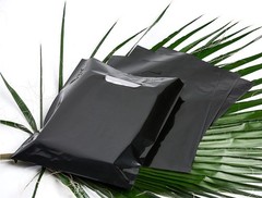 Choice Marts Merchandise Bags 100 Black 9″x12″ 9 inches by 12 inches,