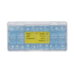 Dental Orthodontic Ceramic Brackets Ortodoncia Braces Cerámica Roth MBT 0.022