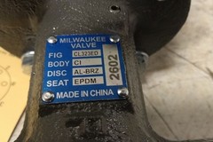 Milwaukee Valve CL323E 6 6 In Pipe Size 200 Max PSI Lug Style Butterfly Valve