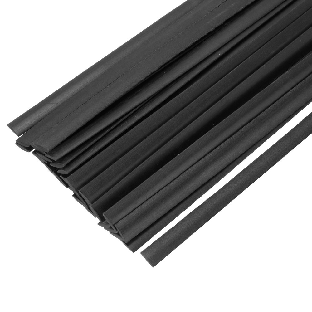 50pcs 9″ Plastic Welding Rods TPO Waterproof Welding Strips Welder Rods Black
