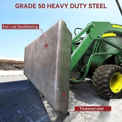 1/2″ Skid Steer Attachment Plate Universal Quick Attach Mount Plate Steel