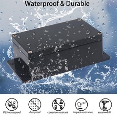 Easy-Customizable Junction Box – 7.87×4.72×2.95 Inch for Project Enclosures